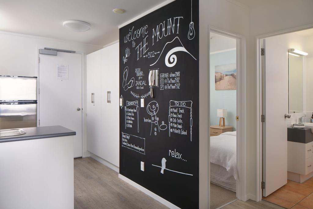 Ocean View Beach Escape - Top Floor Apartments, Mt Maunganui Base Mount Maunganui Exterior foto